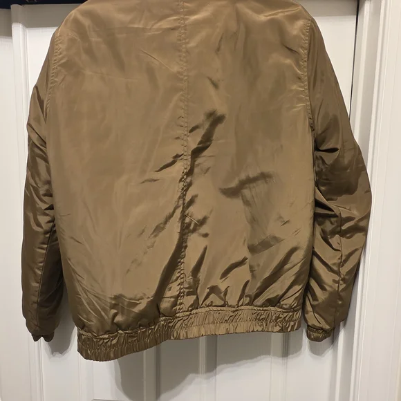 Forever 21 Men's Brown Bomber Jacket - Picture 4 of 5